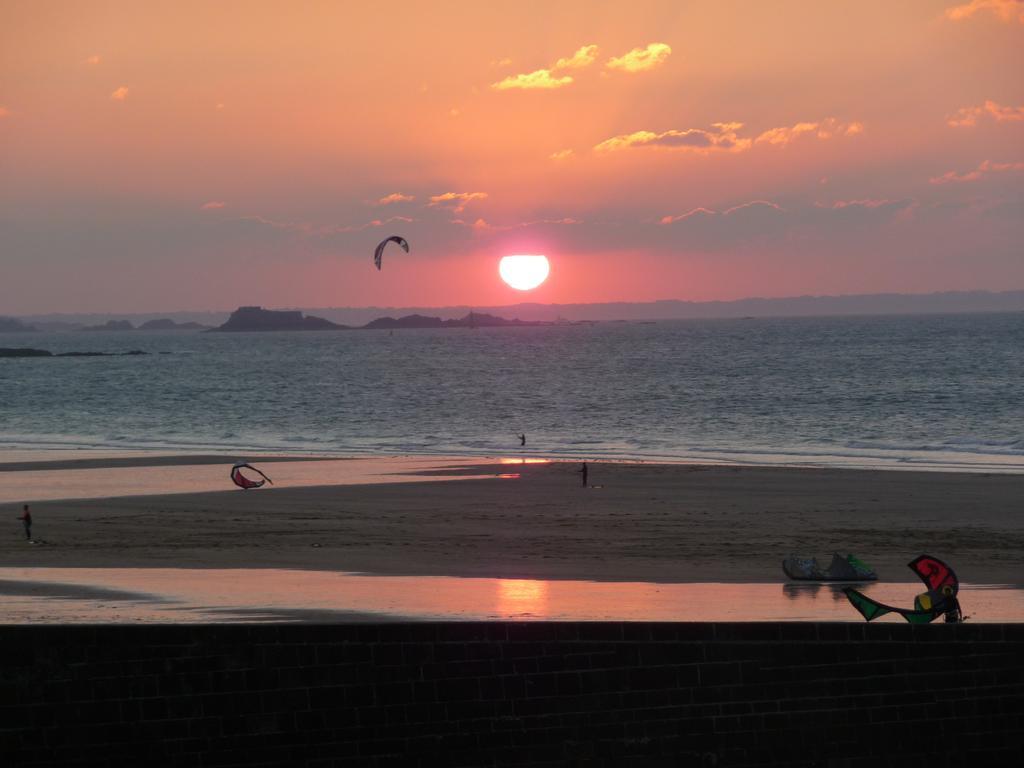 סן מלו Appartement Plage מראה חיצוני תמונה