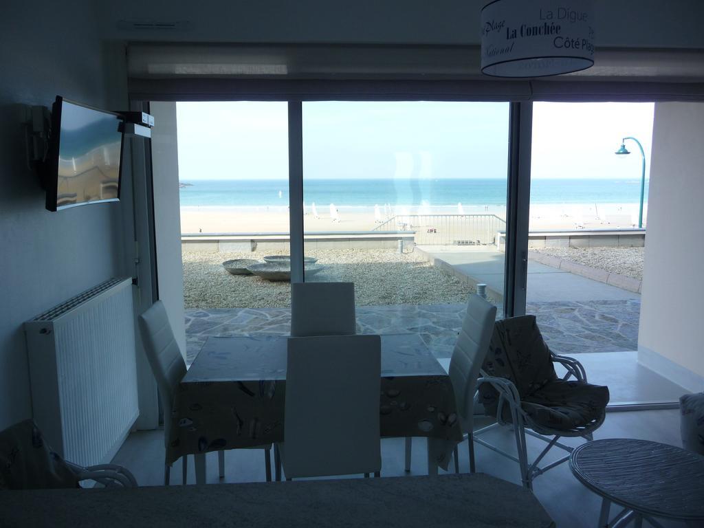 סן מלו Appartement Plage חדר תמונה
